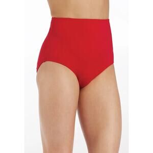 Dance Trunks Briefs Weissman MT200 Small Adult Red Jazz Gymnastic Shorts Costume